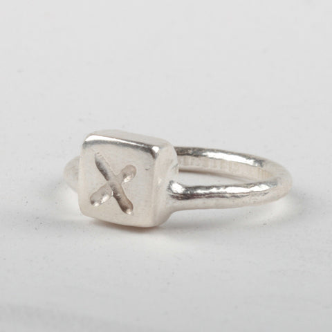 X Box Ring - Silver