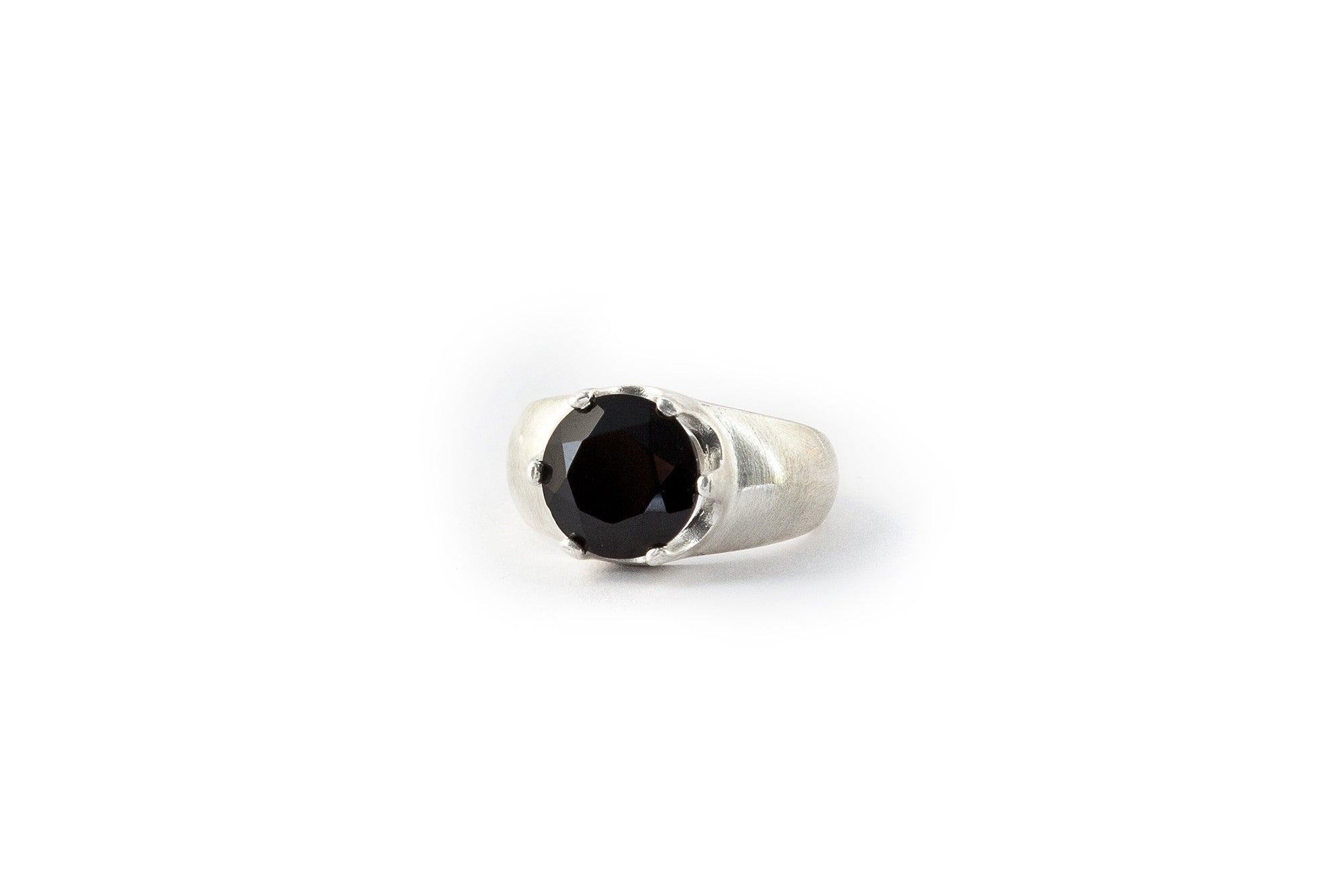 Large Crown Ring - Onyx (Black)